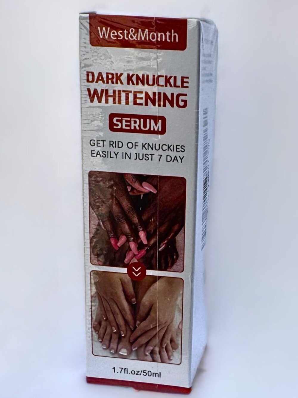 West&Month Dark Knuckle Whitening Serum Fast Brightening Treatment 1.7 fl oz